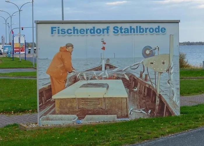 Ausblick Haushaelfte Apartamento Stahlbrode